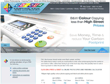 Tablet Screenshot of colour-copying.com